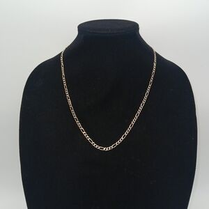 Sterling Silver Figaro Necklace 11" 3.9mm 11.79 grams​​